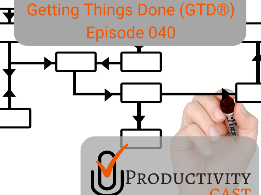 040 - Clarify - Getting Things Done GTD - ProductivityCast