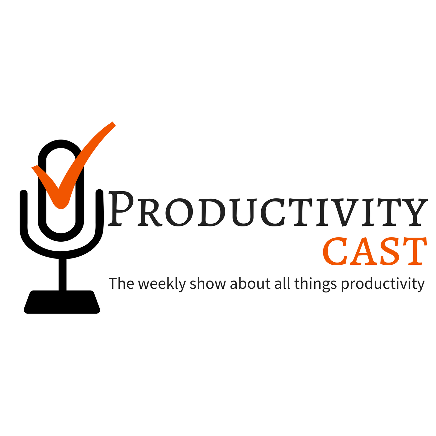 ProductivityCast Logo with tagline