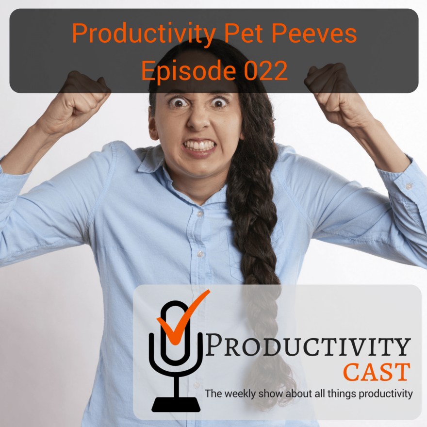 022 - Productivity Pet Peeves - ProductivityCast