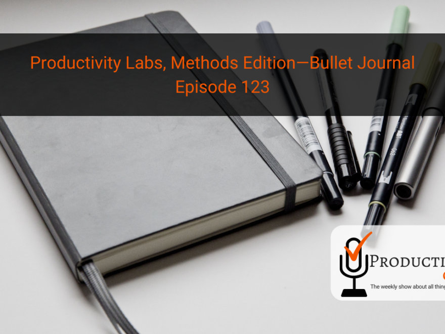 Productivity Labs, Methods Edition—Bullet Journal